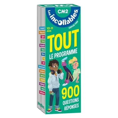 Tout le programme CM2, 10-11 ans : 900 questions réponses