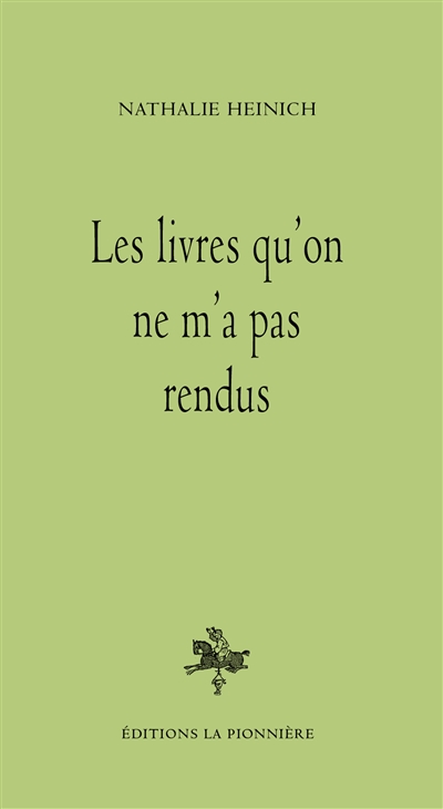 Les livres qu'on ne m'a pas rendus