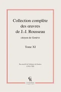 Oeuvres complètes. Vol. 11