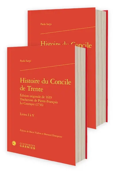 Histoire du concile de Trente : édition originale de 1619