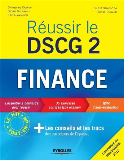 Réussir le DSCG 2 : finance