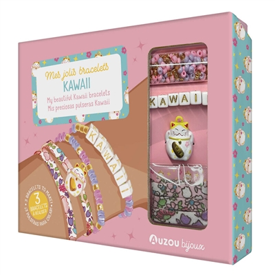 Mes jolis bracelets kawaii. My beautiful kawaii bracelets. Mis preciosas pulseras kawaii