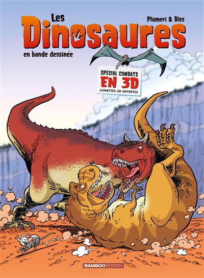 Les dinosaures en bande dessinée. Spécial combats en 3D