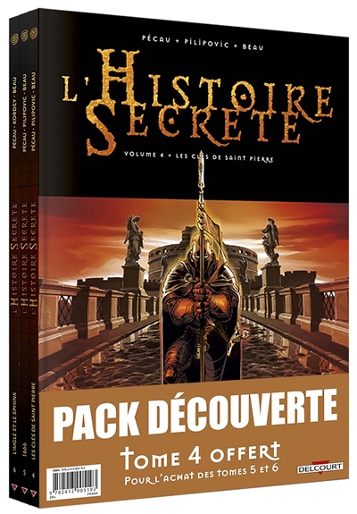 L'histoire secrète : pack découverte : tome 4 offert