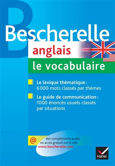 Anglais, le vocabulaire