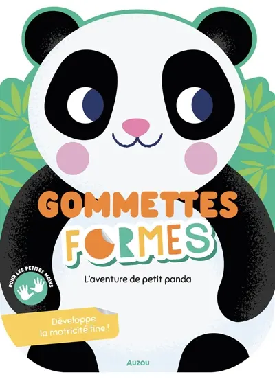 Gommettes formes : L'aventure de petit panda