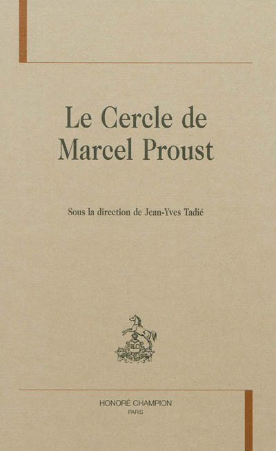 Le cercle de Marcel Proust