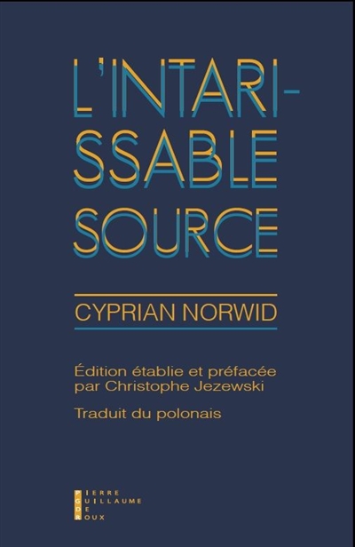 L'intarissable source