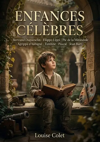 Enfances célèbres : Bertrand Duguesclin - Filippo Lippi - Pic de la Mirandole - Agrippa d'Aubigné - Turenne - Pascal - Jean Bart : Des récits romancés sur l'enfance de figures historiques françaises et italiennes, de Bertrand Duguesclin à Jean Bart