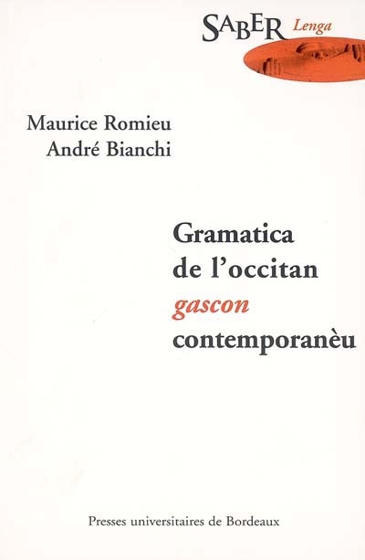 Grammatica de l'occitan gascon contemporanèu