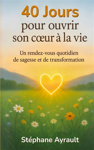 40 jours pour ouvrir son coeur à la vie : Un rendez-vous quotidien de sagesse et de transformation