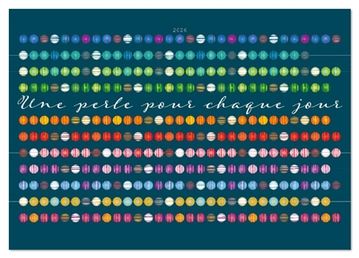 Une perle pour chaque jour (Calendrier de bureau 2026 DIN A5 vertical), CALVENDO calendrier mensuel : Un calendrier d'un tout autre genre