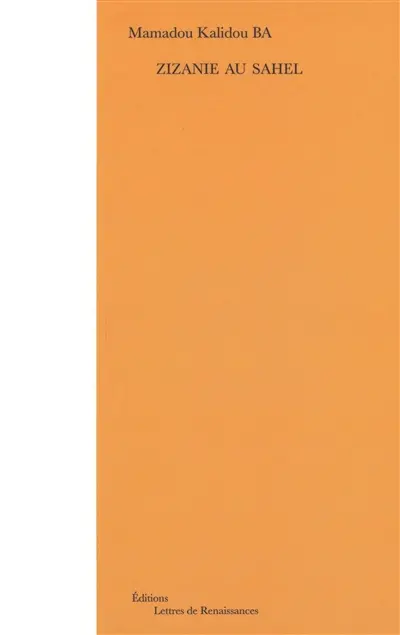 Zizanie au Sahel