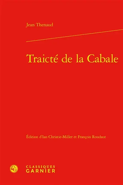 Traicté de la Cabale