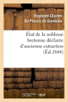 Etat de la noblesse...