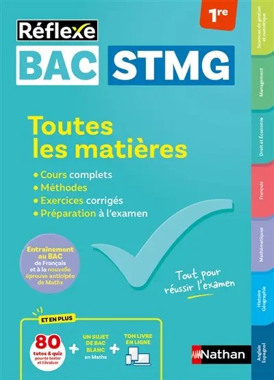 Bac STMG, 1re : toutes les matières Bac STMG, 1re : toutes les matières