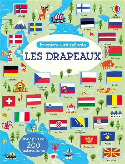 les drapeaux