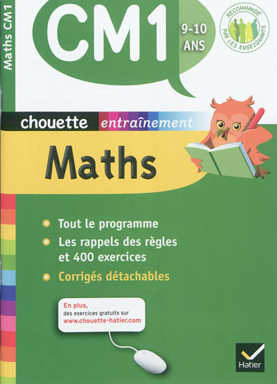 Maths CM1, 9-10 ans