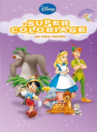 Super coloriage mes héros préférés