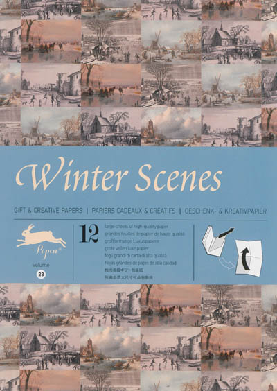Gift & creative papers. Vol. 23. Winter scenes. Papiers cadeaux & créatifs. Vol. 23. Winter scenes. Geschenk- & Kreativpapier. Vol. 23. Winter scenes