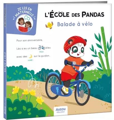 L'école des pandas. Balade à vélo