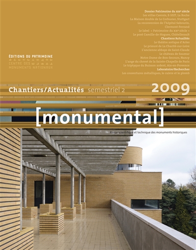 Monumental, n° 2 (2009)
