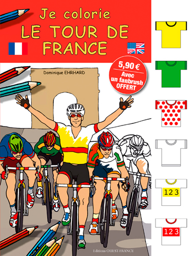 Je colorie le Tour de France