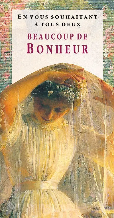 En vous souhaitant tous deux beaucoup de bonheur