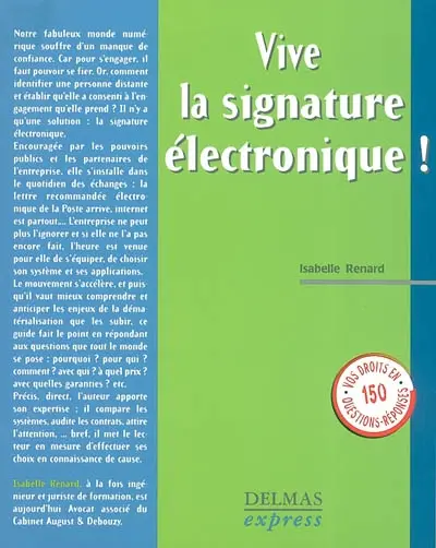 Vive la signature électronique !
