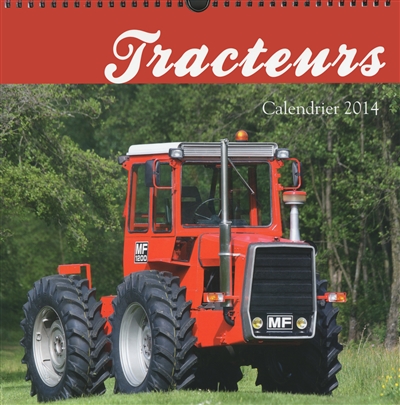 Tracteurs : calendrier 2014