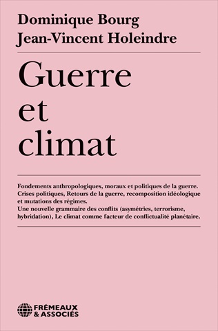 Guerre et climat : fondements anthropologiques, moraux et politiques de la guerre, crises politiques, retours de la guerre, recomposition idéologique et mutation des régimes, une nouvelle grammaire des conflits (asymétries, terrorisme, hybridation), le climat comme facteur de conflictualité planétaire
