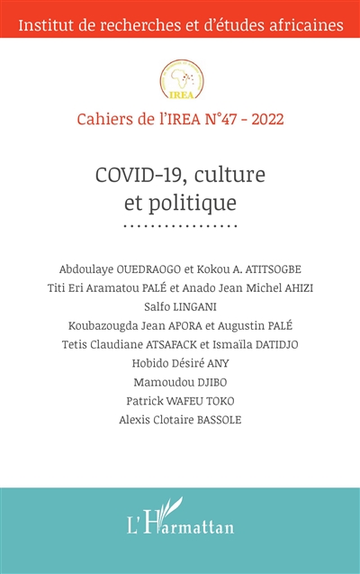 Cahiers de l'IREA, n° 47....