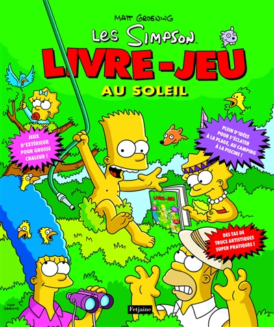 Les Simpson : livre-jeu au soleil