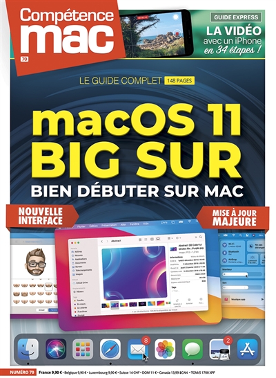 Compétence Mac, n° 70. macOS 11 Big Sur : bien débuter sur Mac