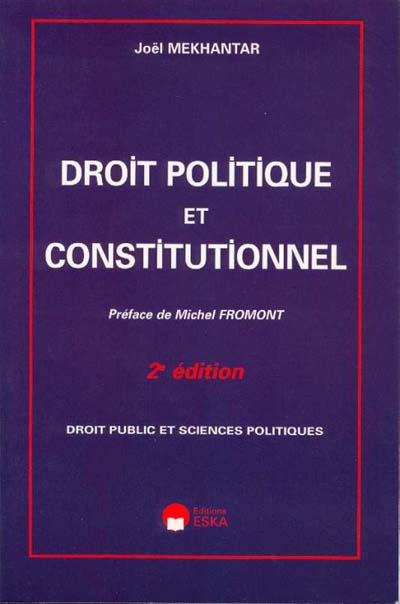 Droit politique et constitutionnel
