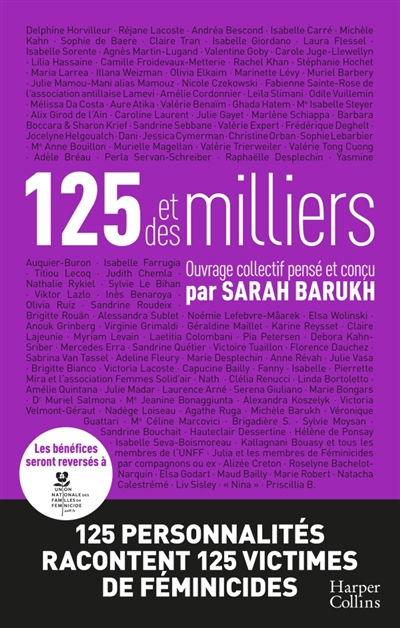 125 et des milliers : 125...