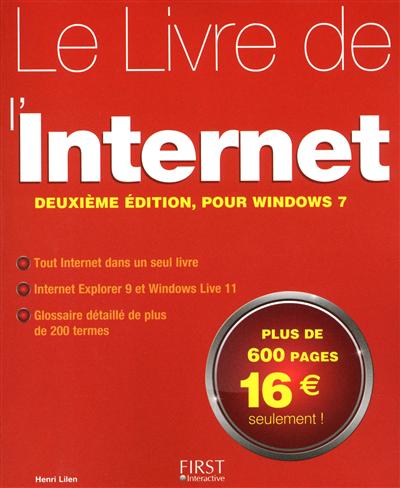 Le livre de l'Internet : pour Windows 7