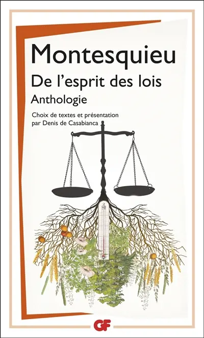 De l'esprit des lois : anthologie