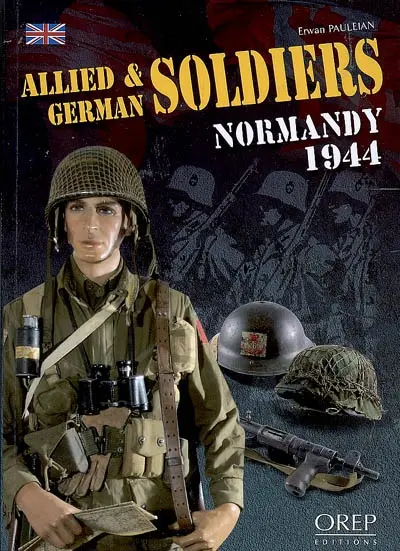 Allied and German soldiers : Normandy, 1944
