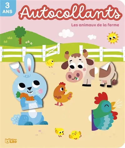 Les animaux de la ferme : 3 ans