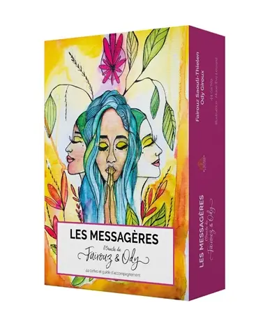Les messagères : l'oracle de Fairouz & Ody : 44 cartes et guide d'accompagnement
