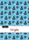 CAHIER VIRGILE BLANC,96P,A5...