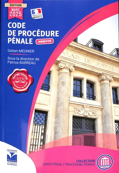 Code de procédure pénale : annoté