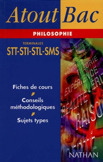 Philosophie terminales STT, STI, STL, SMS