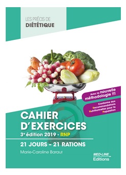 Cahier d'exercices : 21 jours, 21 rations : BTS diététique