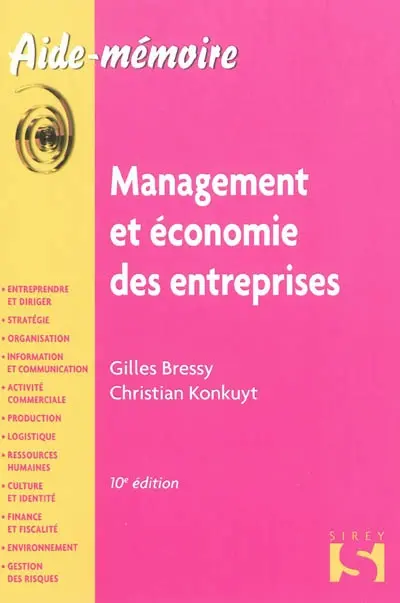 Management et économie des entreprises