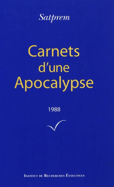 Carnets d'une apocalypse. Vol. 8. 1988