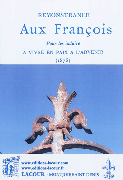 Remonstrance aux François...