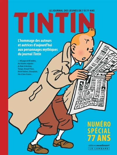 Journal de Tintin : spécial 77 ans