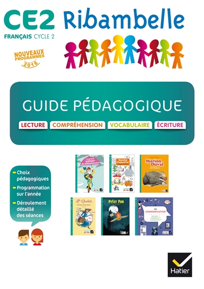 Ribambelle français CE2, cycle 2 : guide prédagogique : nouveaux programmes 2016